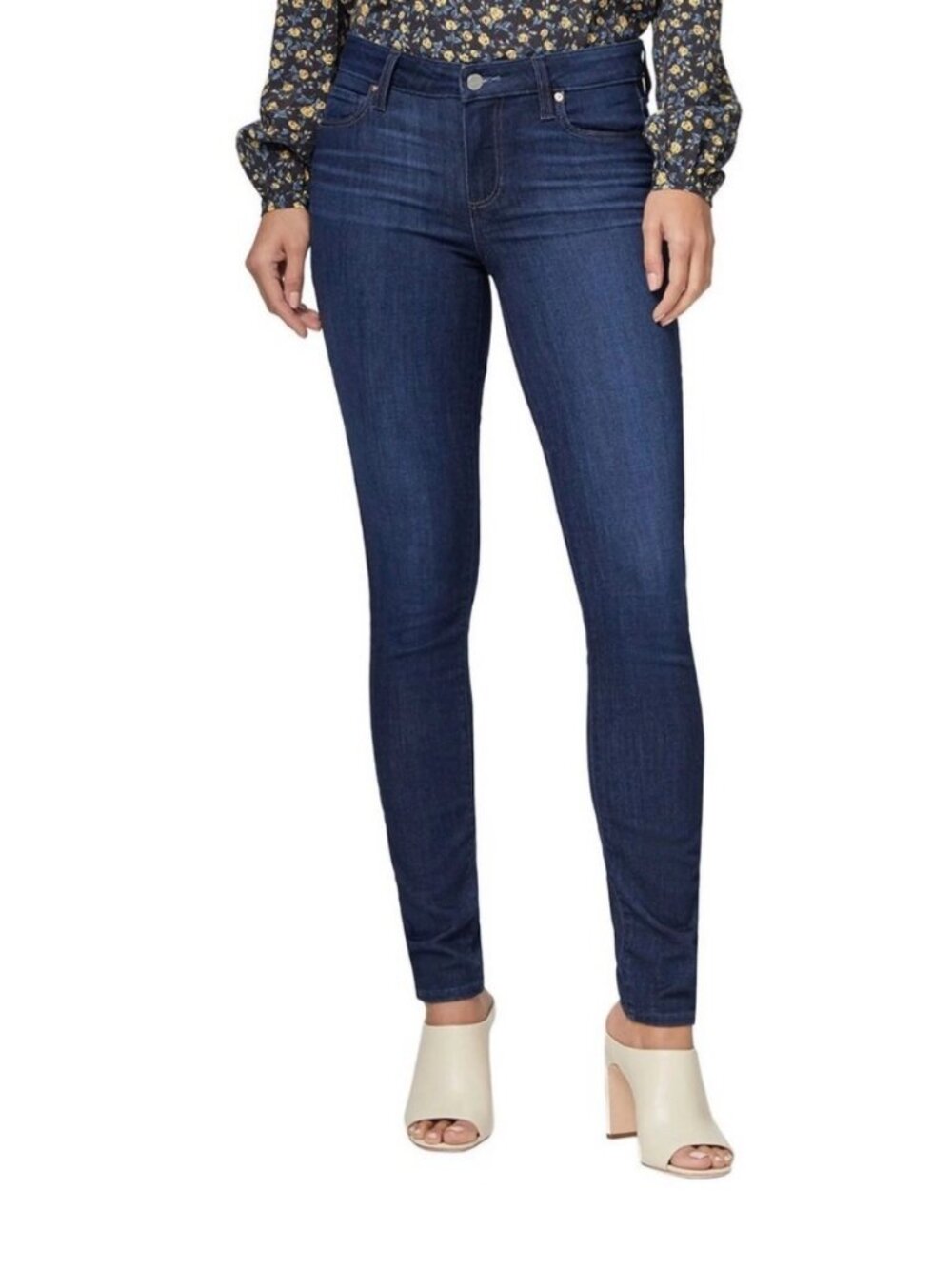 PAIGE Verdugo Ankle Skinny Jeans in Tate Wash, Size 27